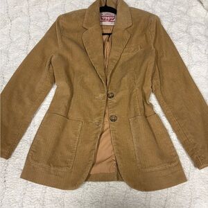 Levi's Women's Corduroy Blazer in Tan